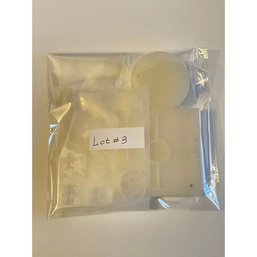 Set of 9 Resin Molds LOT # 3